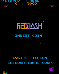 Red Clash (set 1) Title Screen